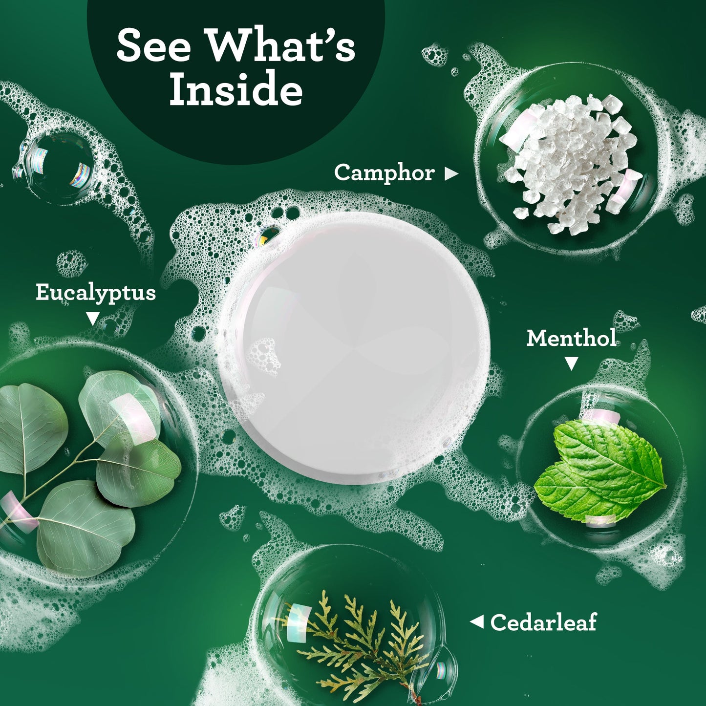 GuruNanda Eucalyptus Vapor Shower Tablets - Pack of 30