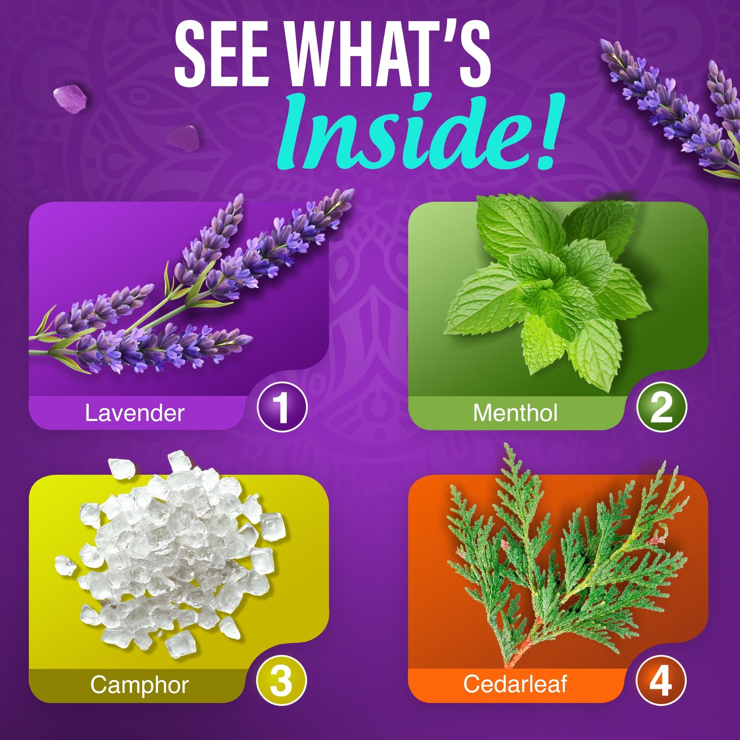 Lavender Vapor Shower Tablets - 5 Count