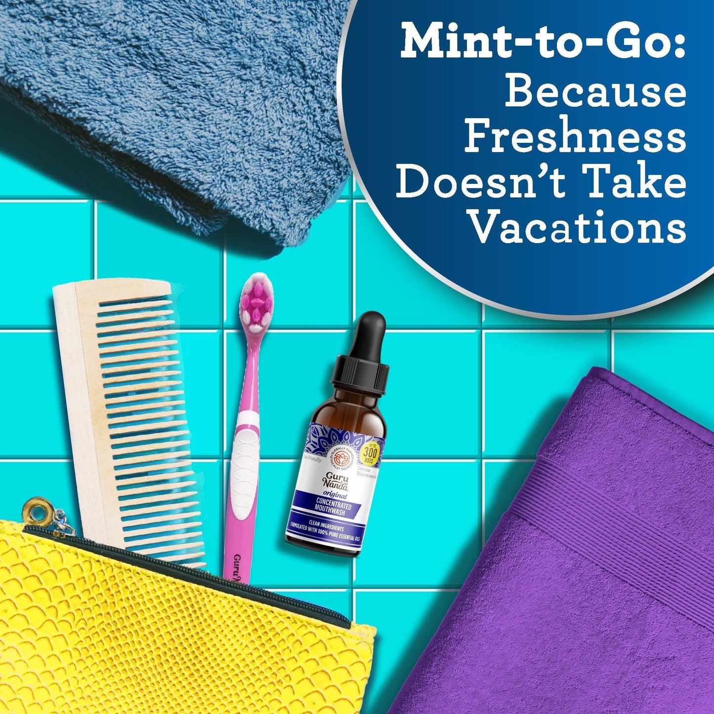 Concentrated Mouthwash, 2 Fl Oz ¨C 3 Pk