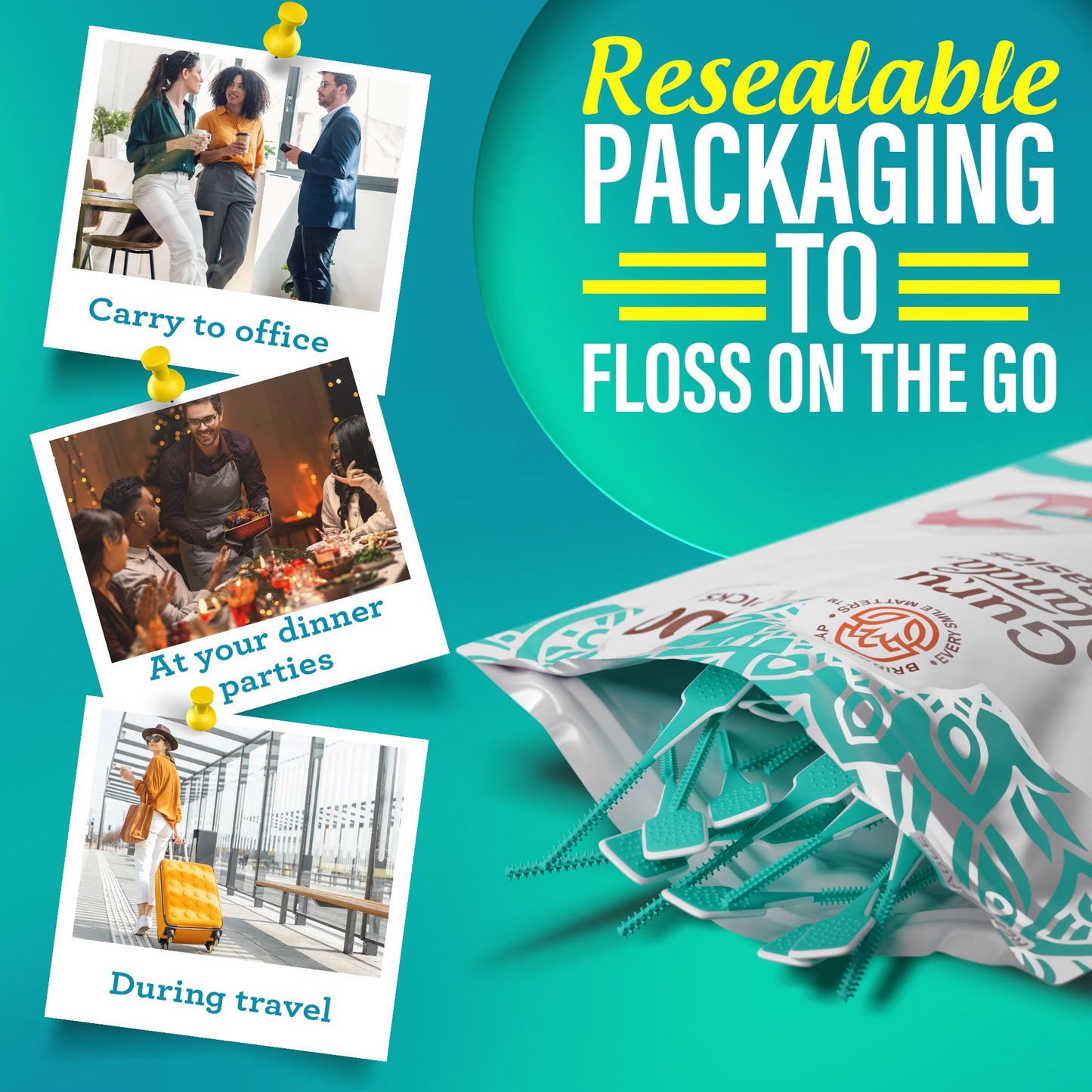 Super Soft Interdental Slimpicks - 100 Count