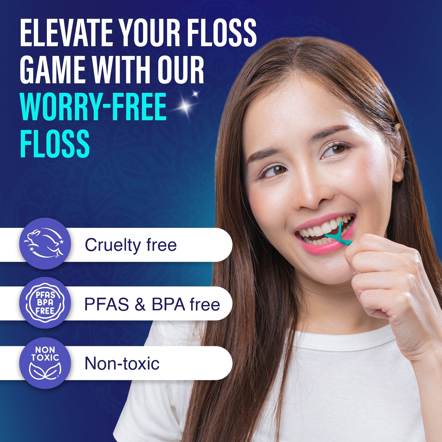 Fresh Floss Picks - 60 Pack