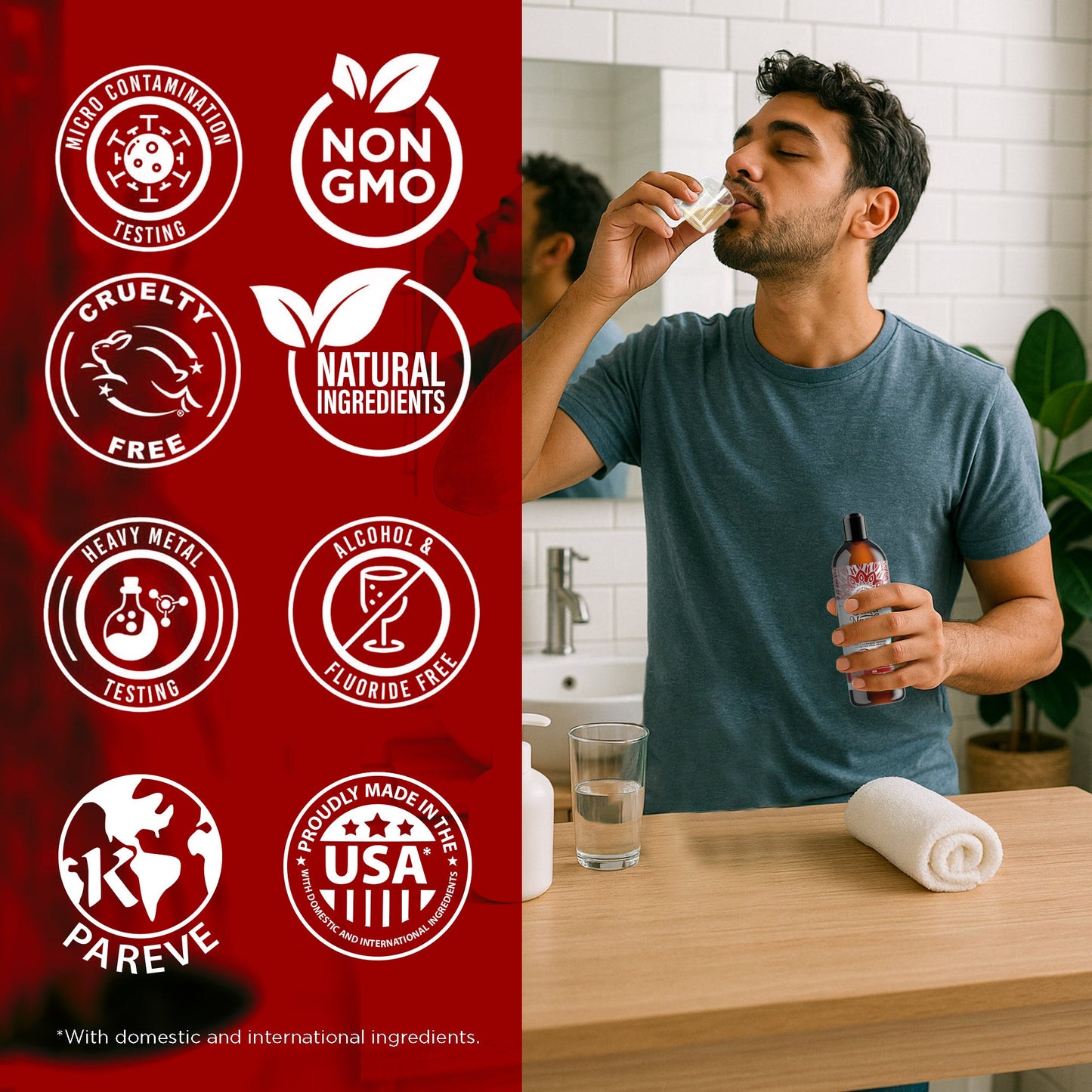 Cinnamon + Coconut Pulling Oil With Neem & Ashwagandha, 8 Fl Oz - 1 Pk