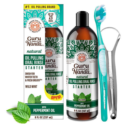 Coconut + Peppermint Pulling Oil, 8 Fl Oz - 1 Pk