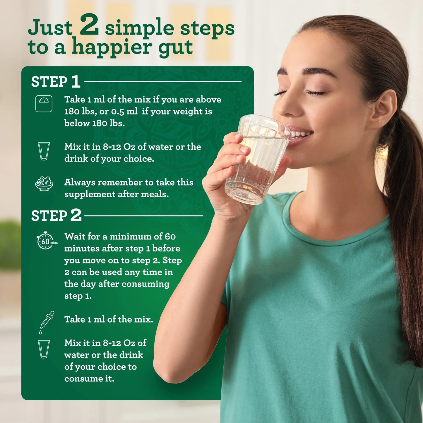 Gutcleanse With Wormwood, Clove & Fulvic Acid ¡ª 2-Step Supplement