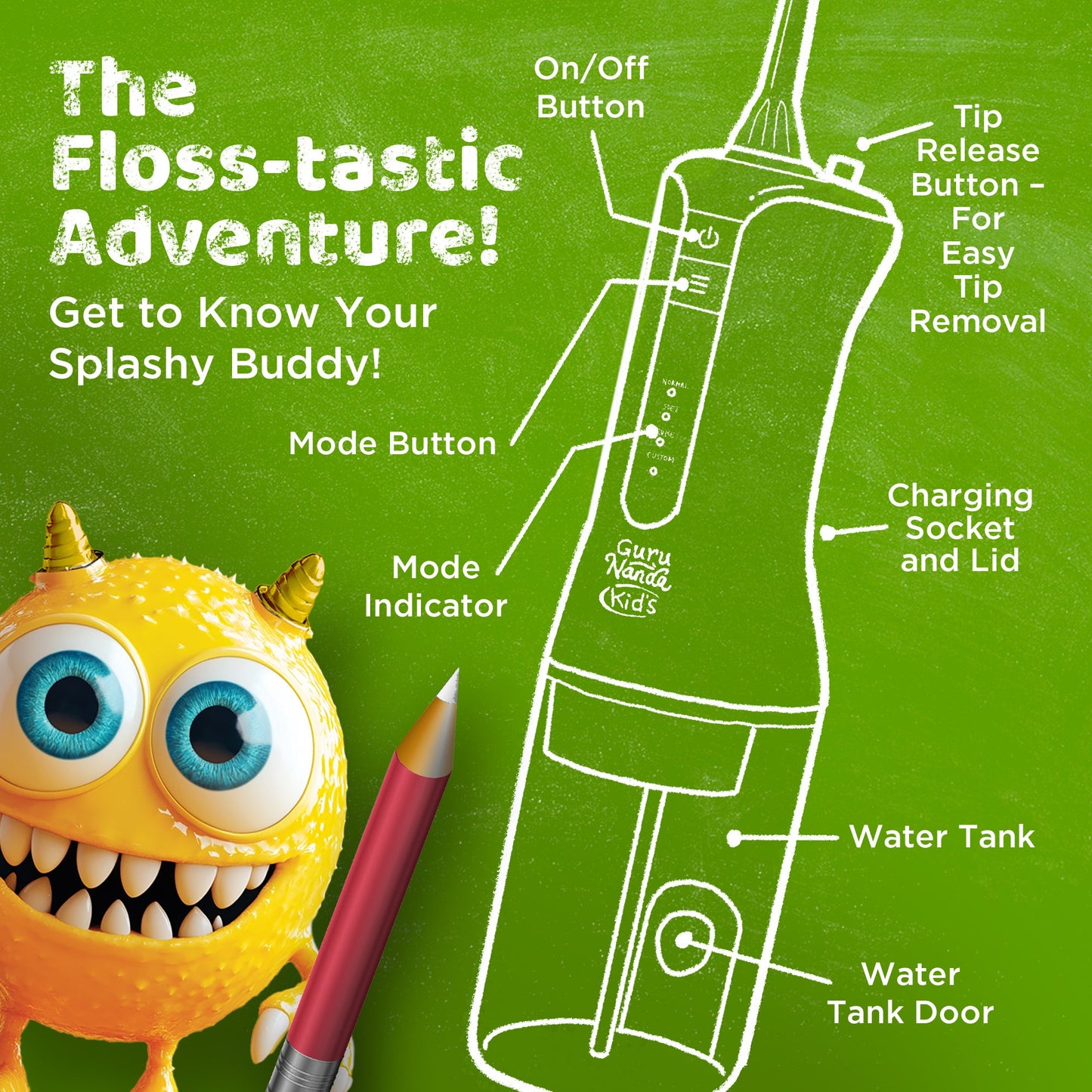 Kid's Water Flosser (200mL)