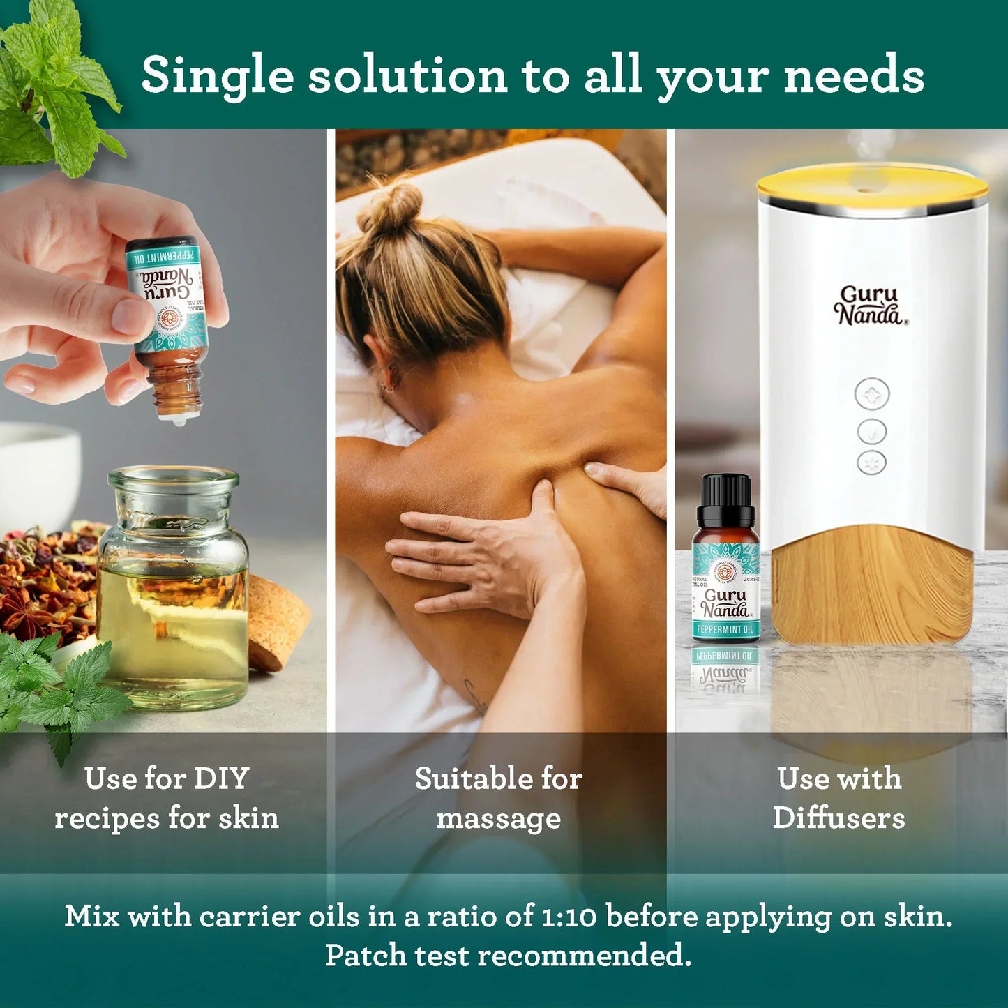 Peppermint Essential Oil, 15 ML - 1 PK