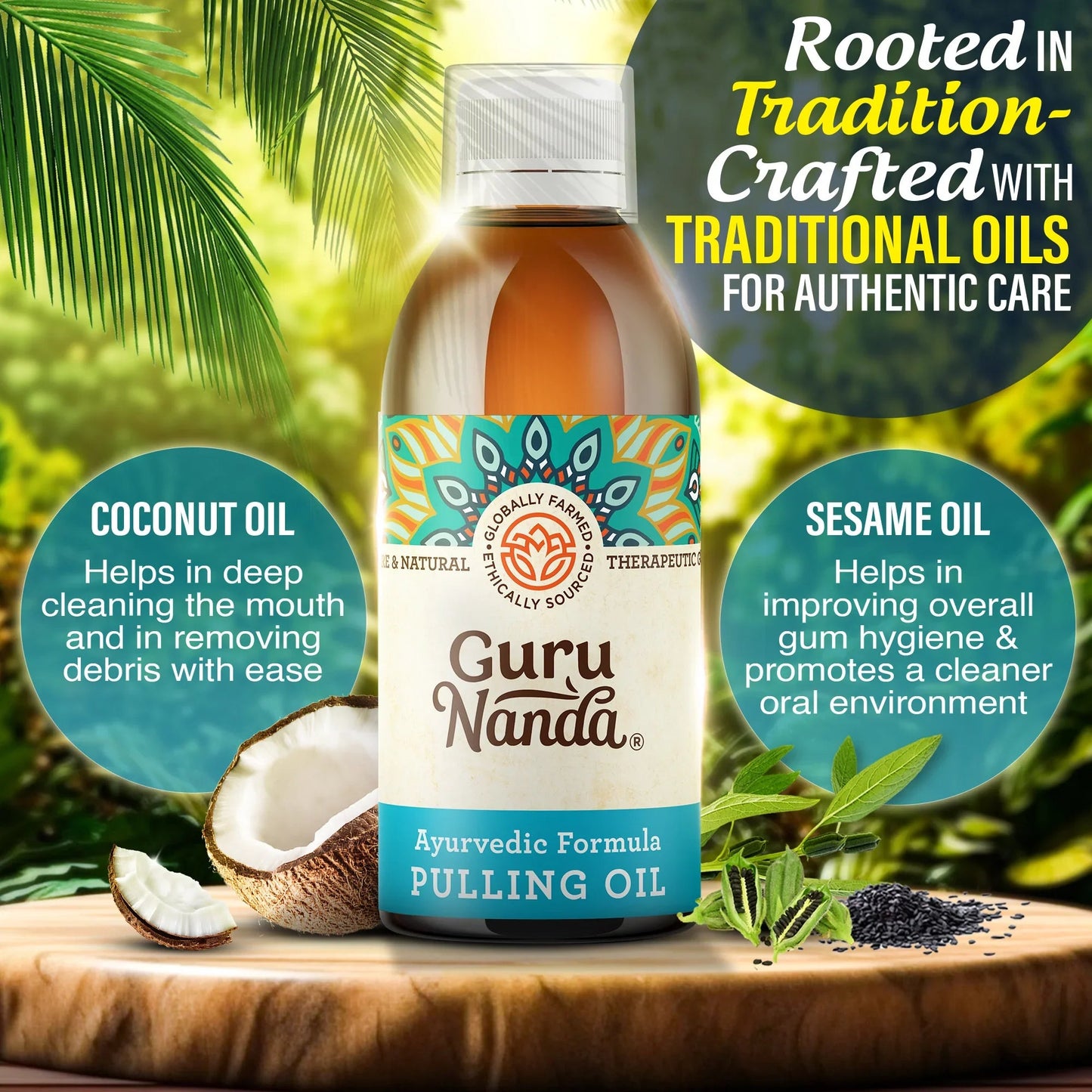 Original Formula Pulling Oil for Teeth & Gums, 8.45 Fl Oz - 1 Pk