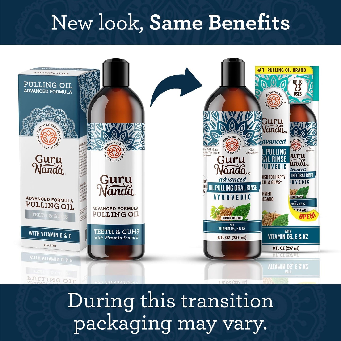 Advanced Formula Pulling Oil for Teeth & Gums, 8 Fl Oz - 1 Pk