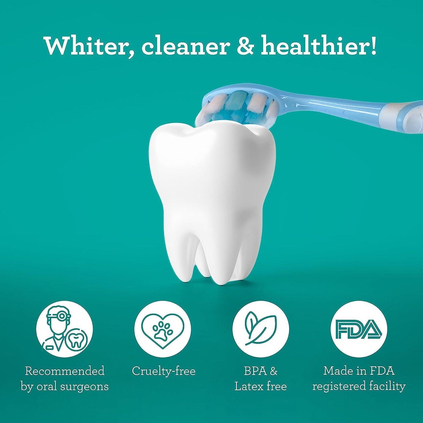 BUTTER ON GUMS TOOTHBRUSH, COLORS MAY VARY (24-PACK)