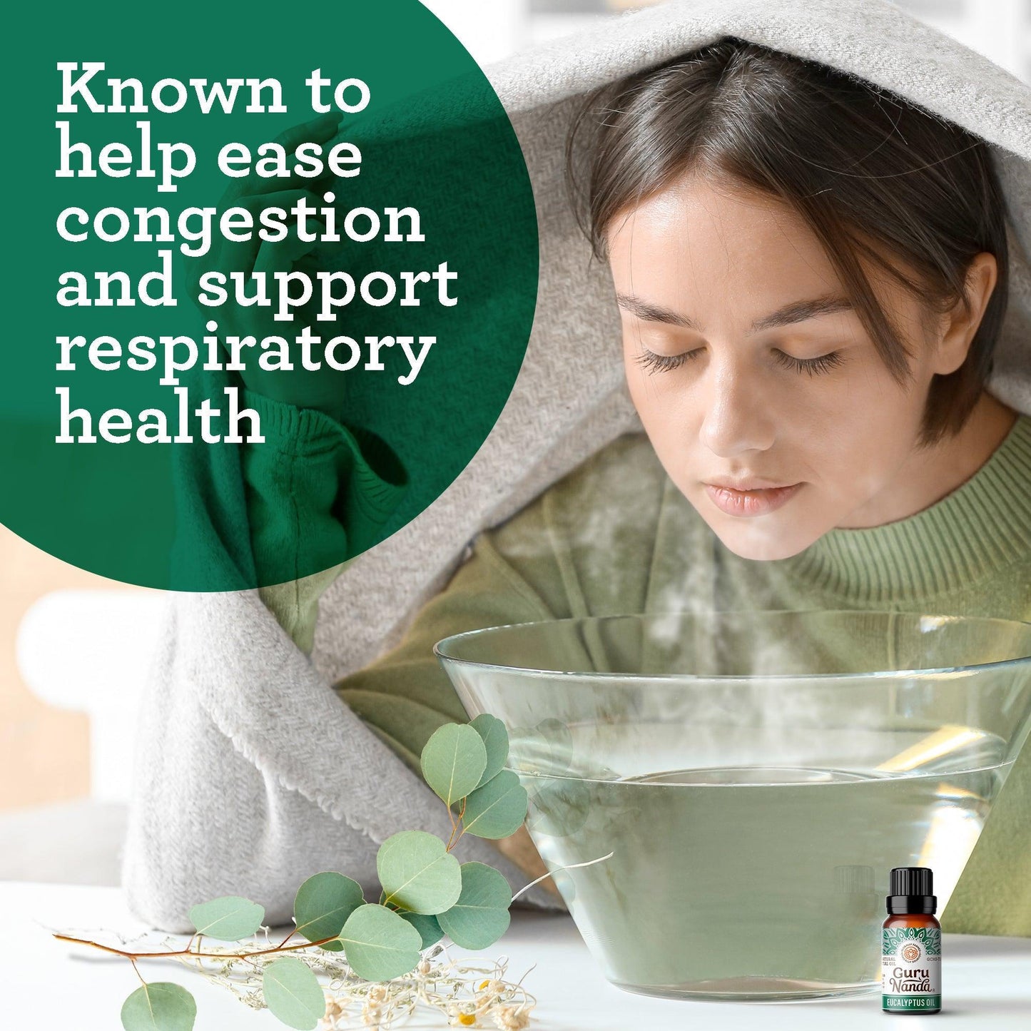 Eucalyptus Essential Oil, 15 ML - 2 PK