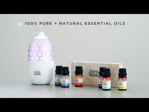 6 Essential Oils Single Notes Set, 10 ML