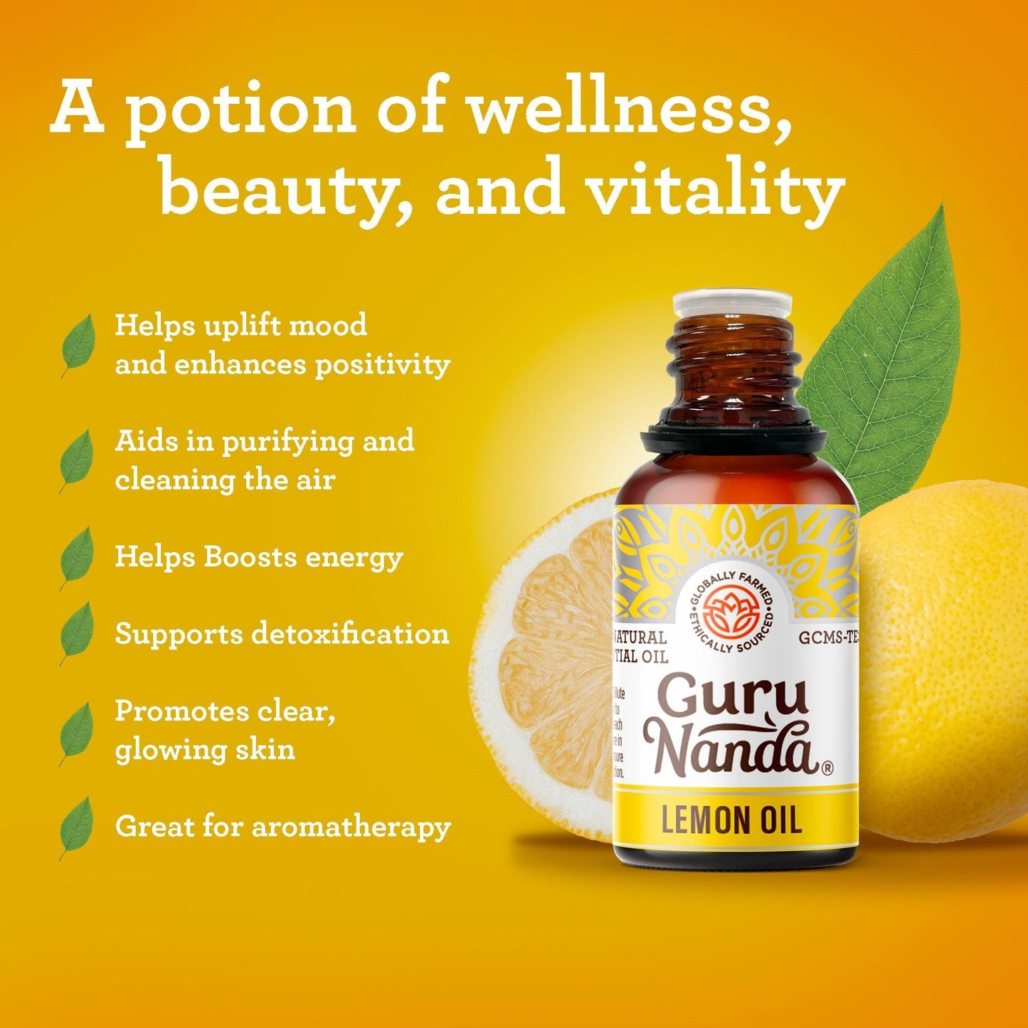 Lemon Essential Oil, 15 ML - 1 PK